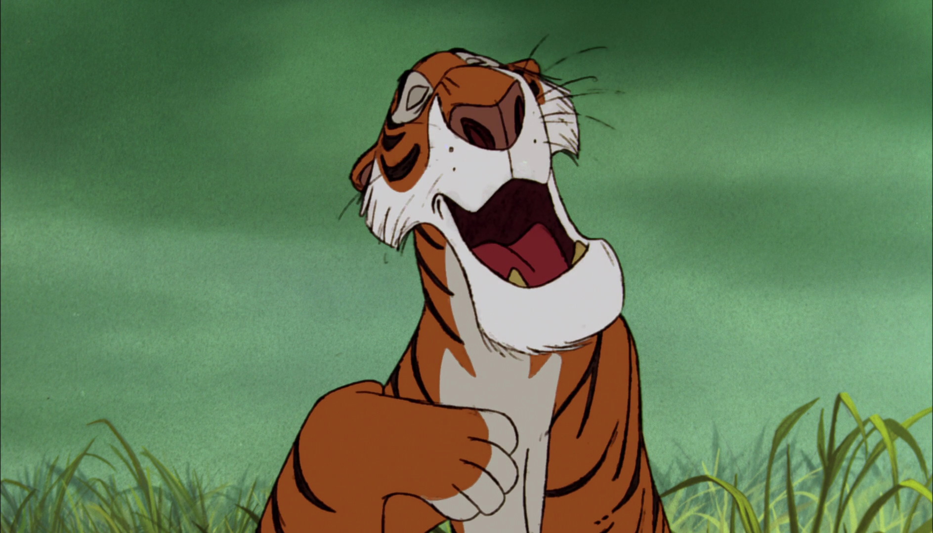 Image Shere Khan the Tiger is singing a song.jpg Jungle Book Wiki