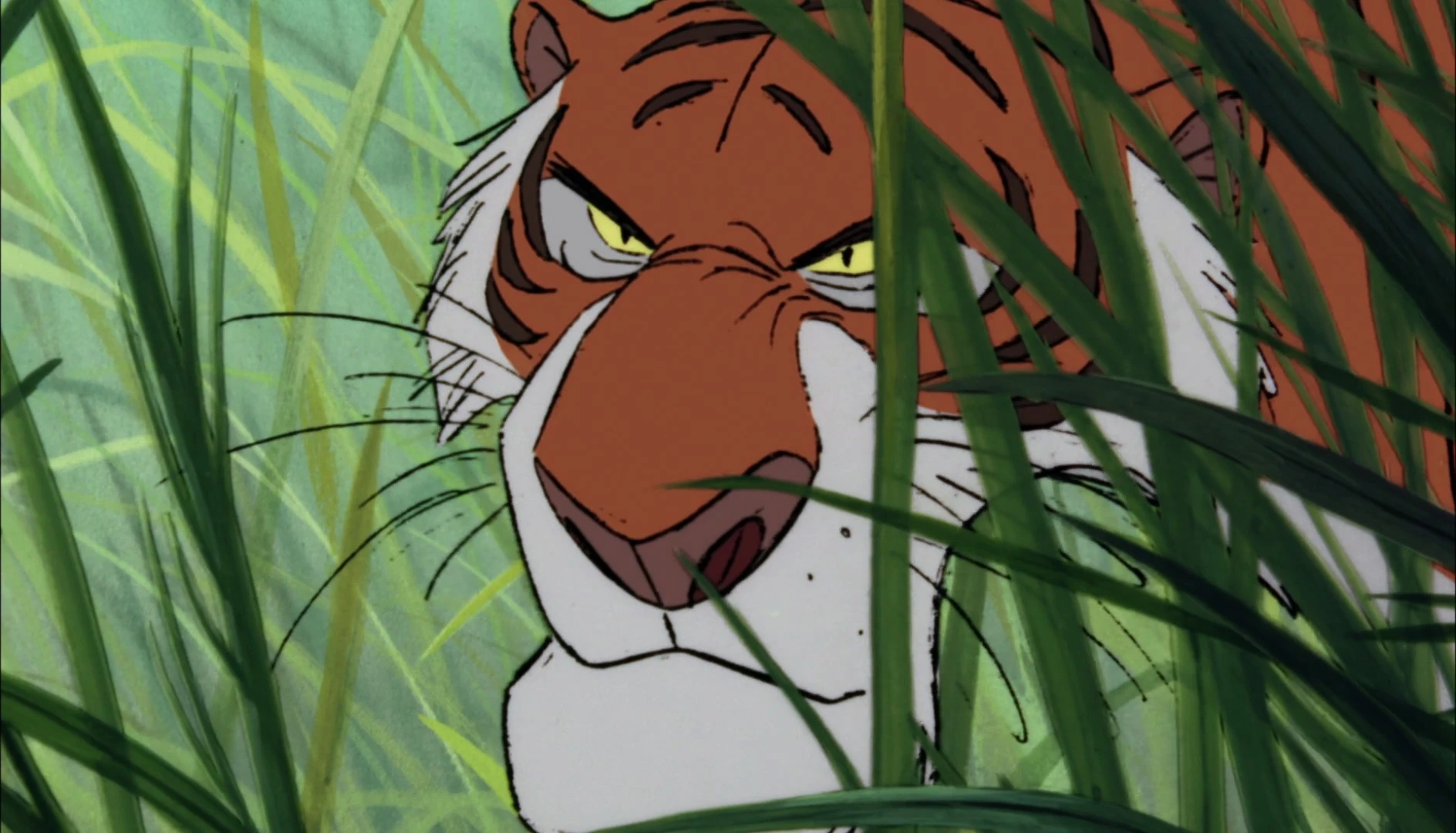 Image Shere Khan the Tiger is sneaking in the tall long grass.jpg Jungle Book Wiki FANDOM