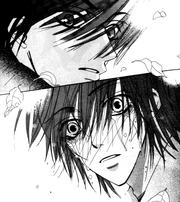 Première rencontre entre Hiroki et Nowaki (manga)