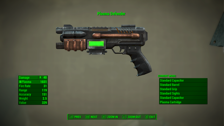 Plasma Defender Fallout 4