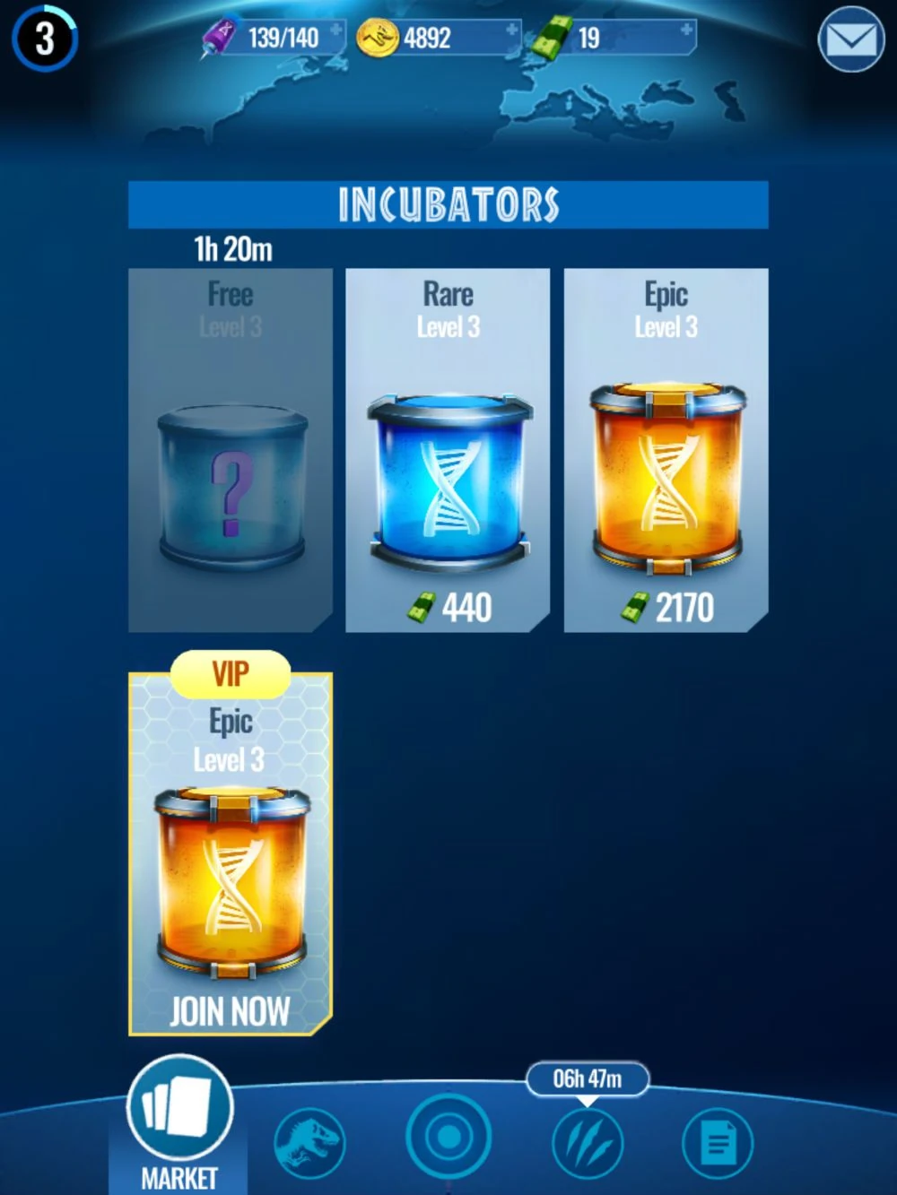 Incubators Jurassic World Alive Wiki Fandom