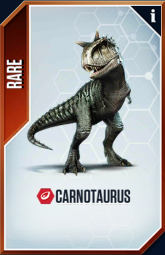 Carnotaurus Jurassic World The Mobile Game Wikia Fandom 