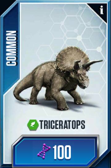 triceratops jurassic world the mobile game wikia fandom powered