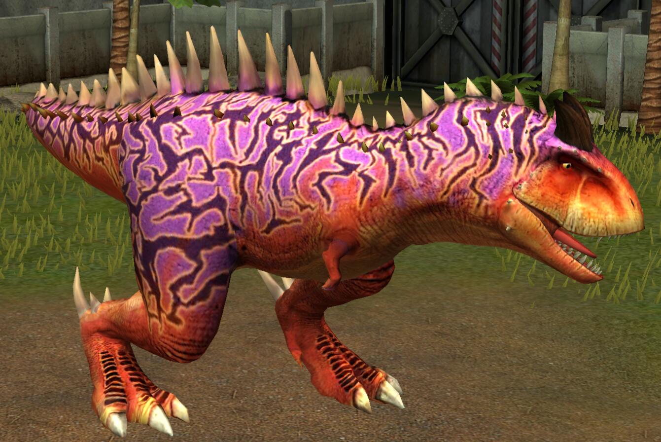 all common dinosaurs in jurassic world the game
