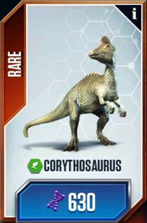jurassic world the game corythosaurus