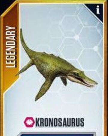 roblox dinosaur world mobile Kronosaurus Jurassic World The Mobile Game Wikia Fandom