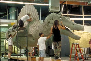 Animatronic-sculpting spino