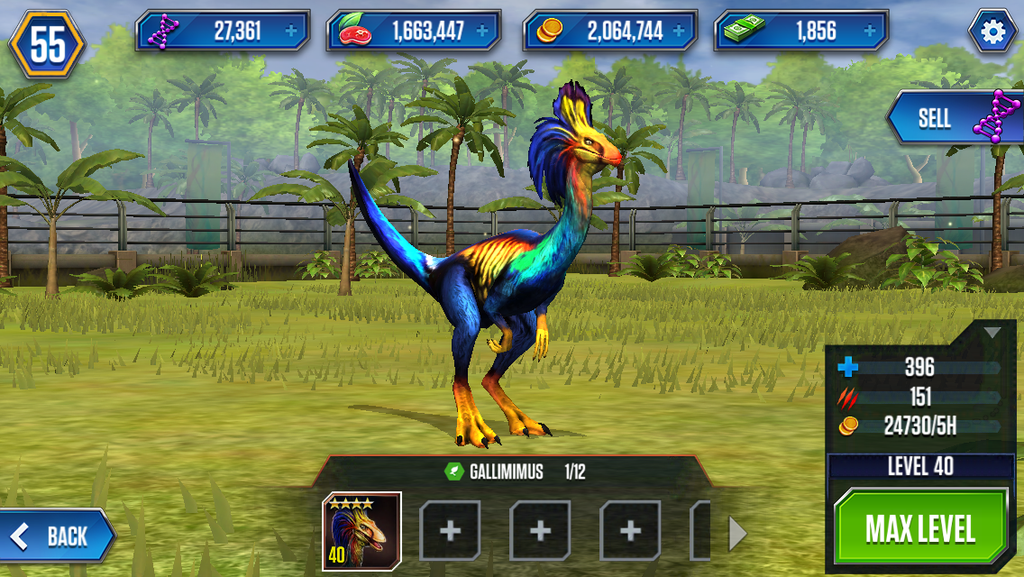 Image - Gallimimus by wolvesanddogs23-d97p9qa.png | Jurassic Park wiki | FANDOM powered by Wikia