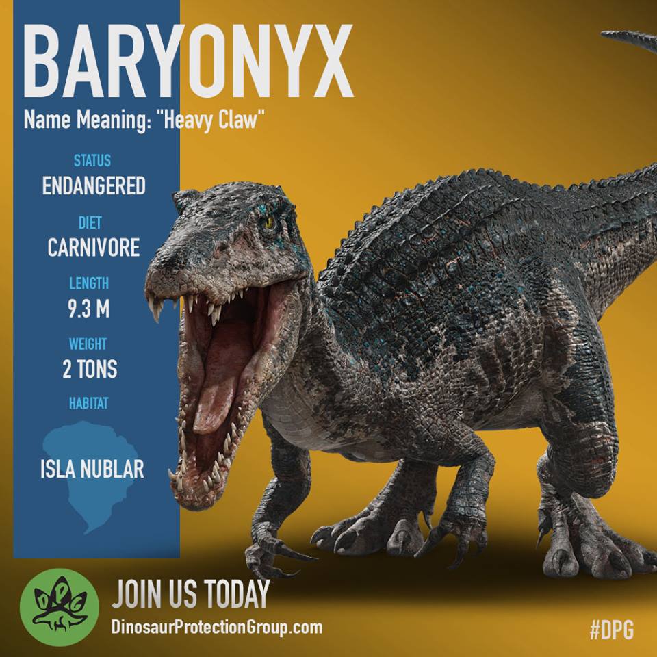 Image Baryonyx Dpg Wikia Jurassic Park Fandom Powered By Wikia 