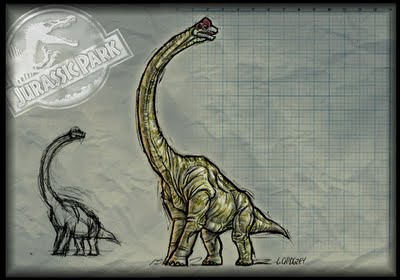 Brachiosaurus art