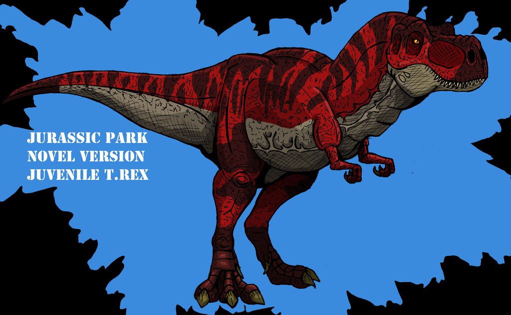 Image Jurassic Park Novel Juvenile T Rex By Hellraptor D8o31f8 