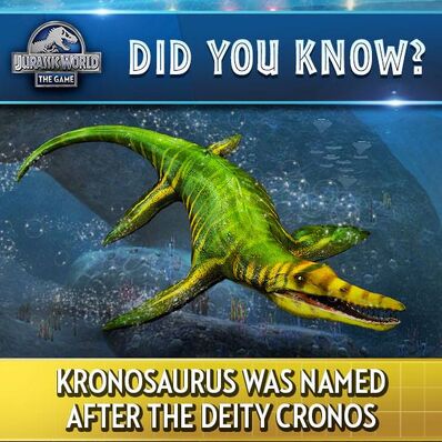 Kronosaurus Fact JWTG