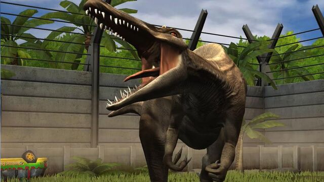 Image Suchomimus Jw The Game Level 1 10 Jurassic Park Wiki Fandom Powered By Wikia 