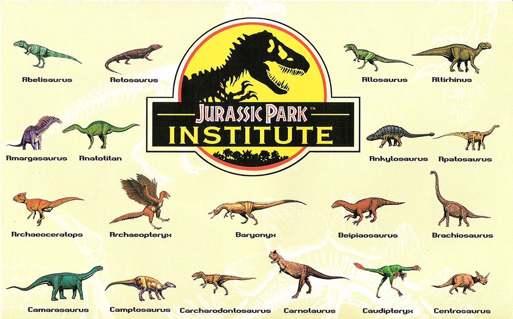 Dinosaur Field Guide Wikia Jurassic Park Fandom 