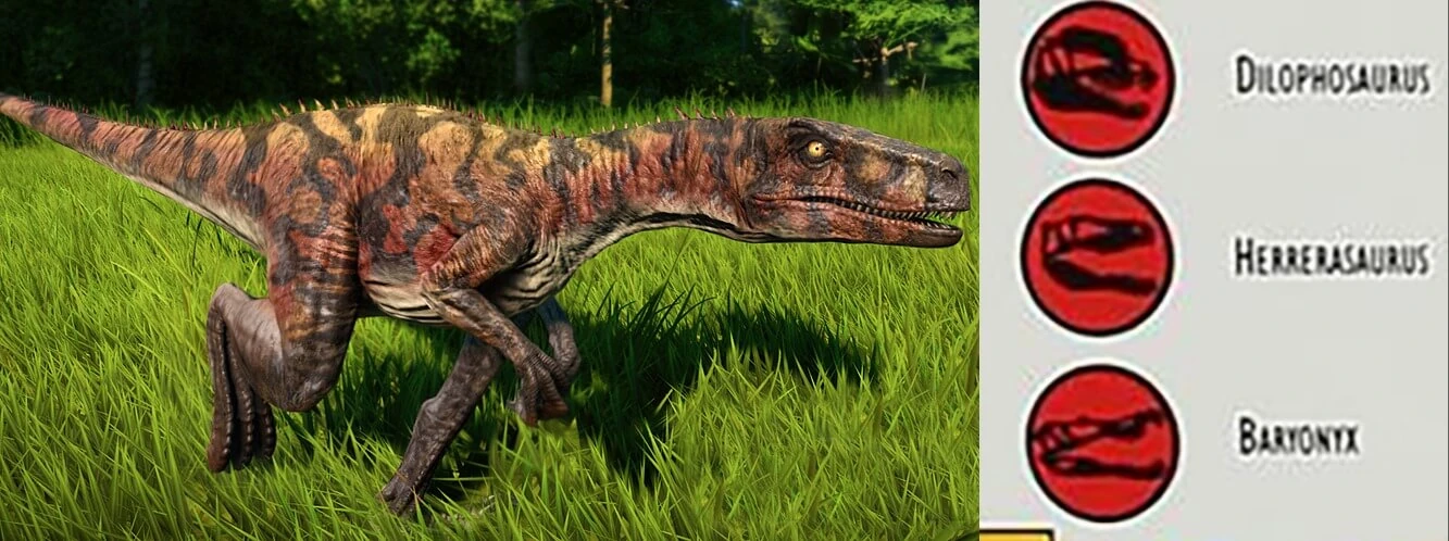 Jurassic Park The Game Herrerasaurus