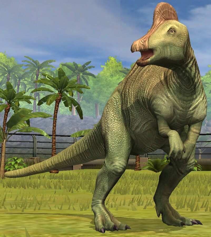 jurassic world the game corythosaurus
