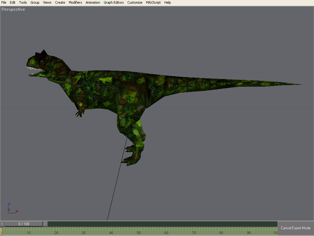 the lost world carnotaurus