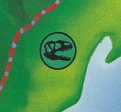 Segisaurus map icon