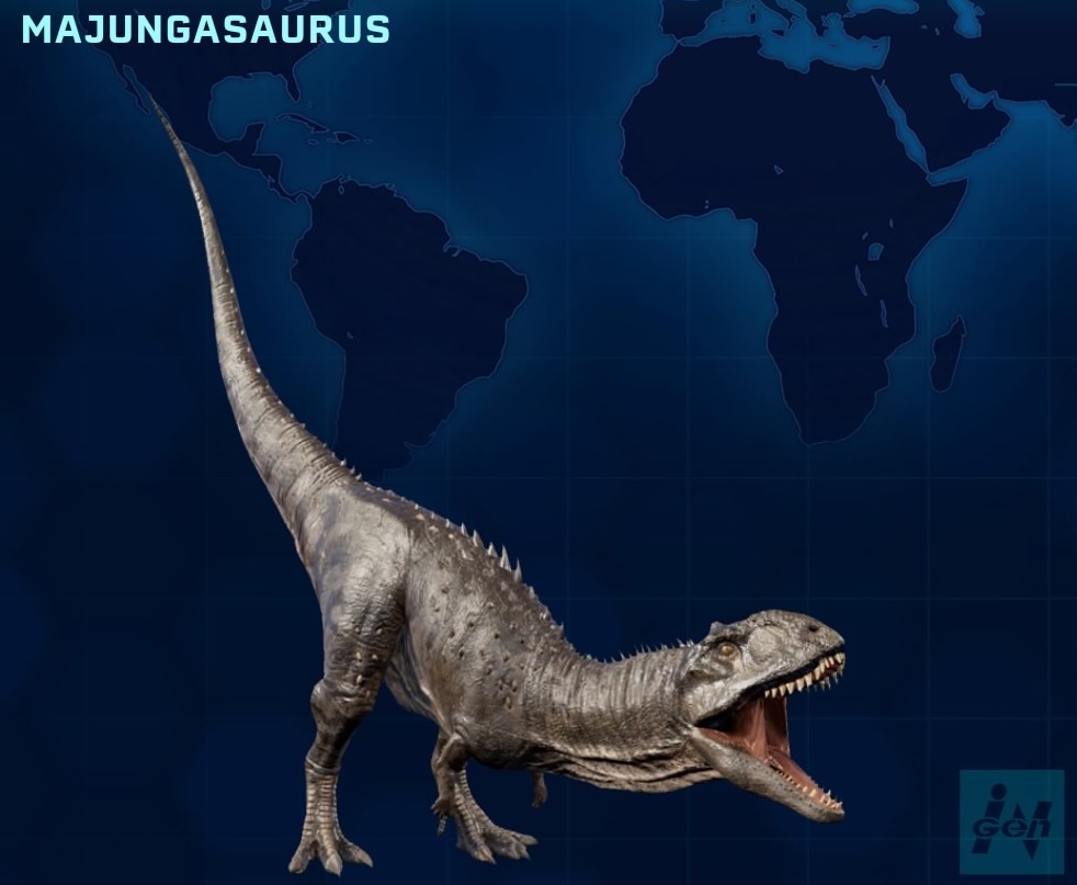 jurassic world evolution majungasaurus