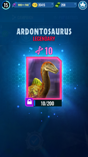 Ardontosaurus DNA