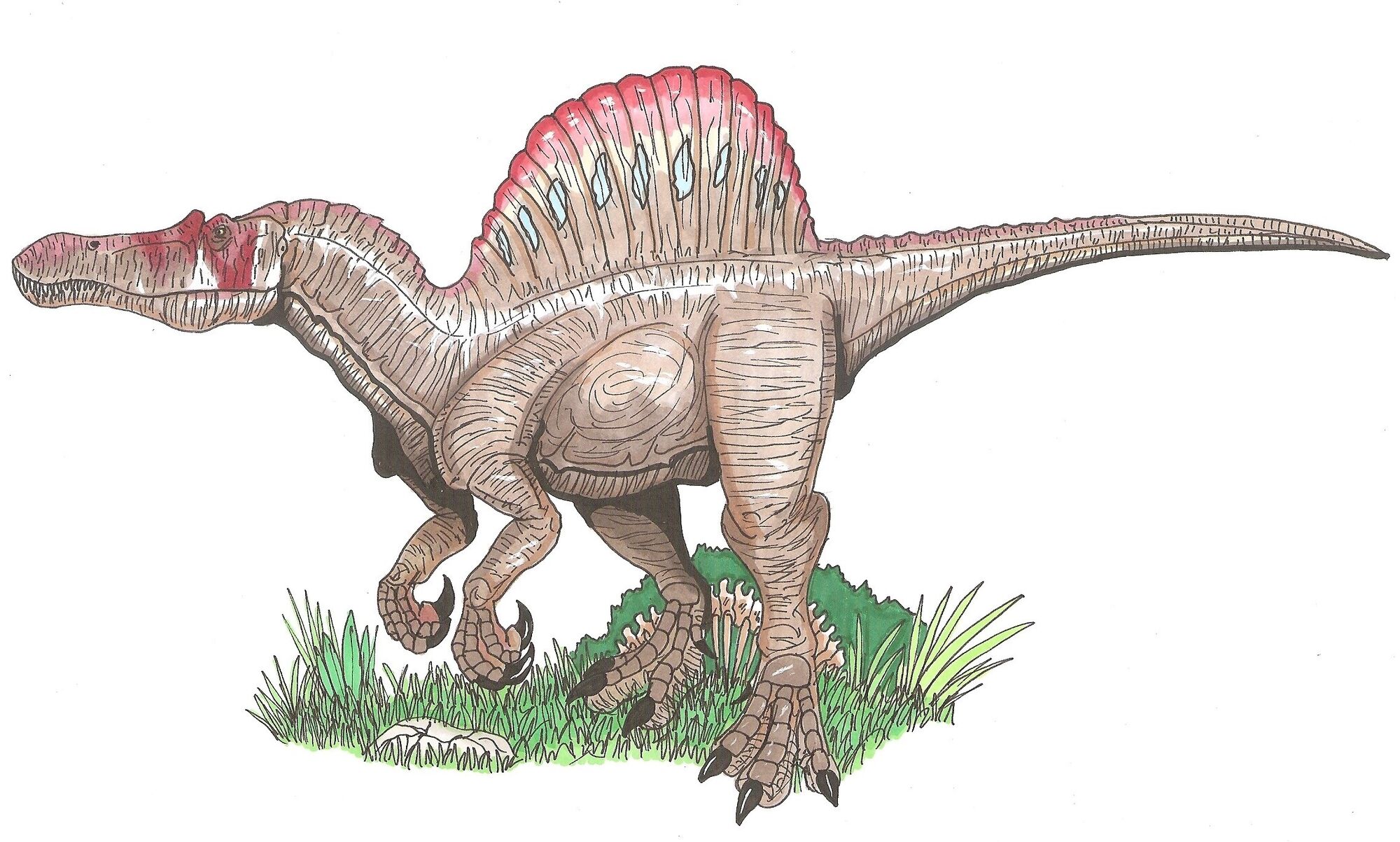 the lost world spinosaurus