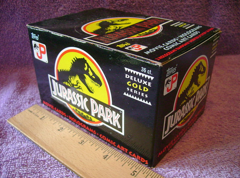 Jurassic Park Topps Trading Cards Jurassic Park Wiki FANDOM Powered 