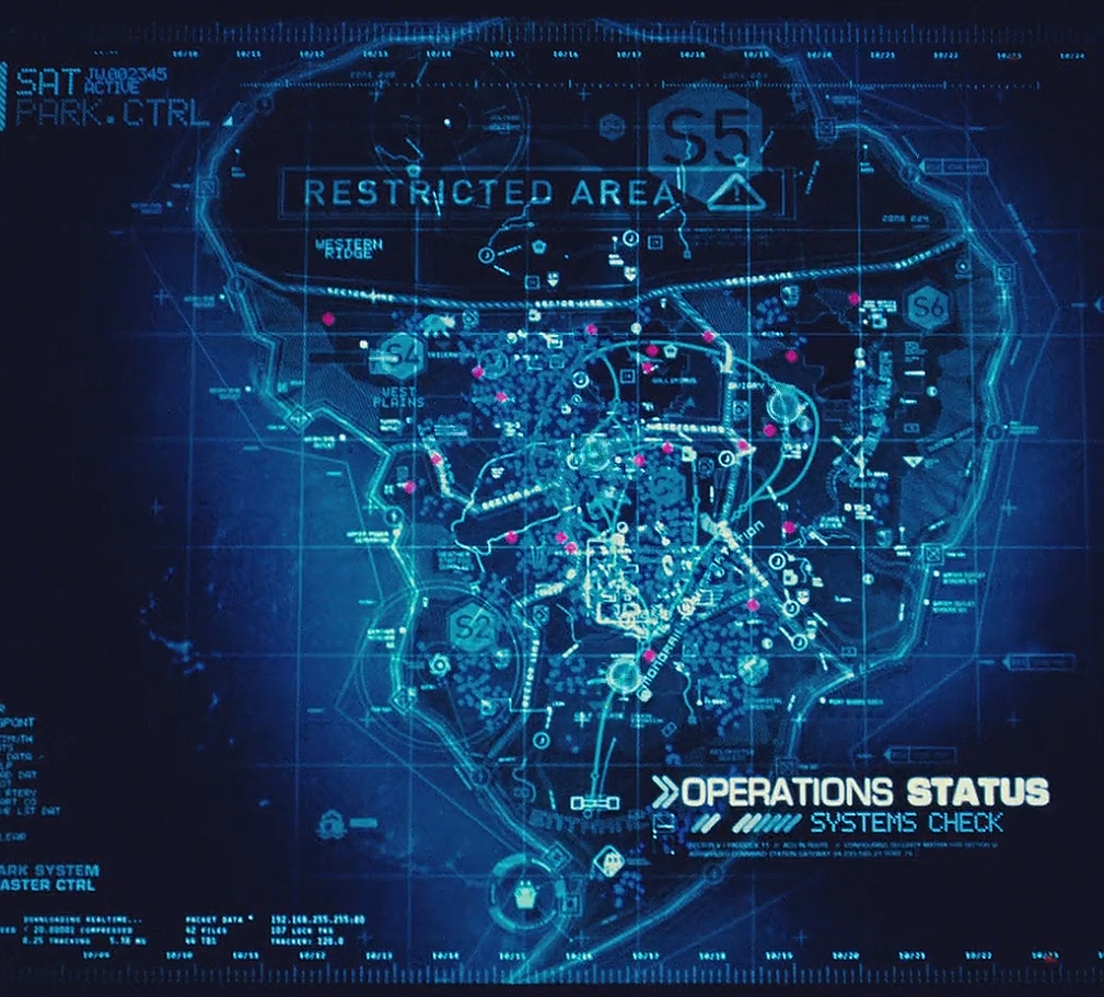 Jurassic World Map