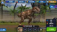 metriacanthosaurus jurassic world the game