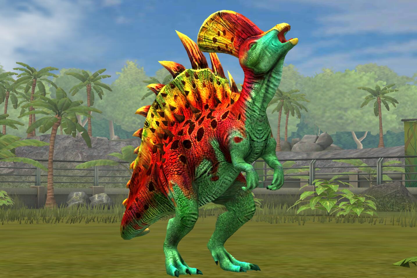 corythosaurus jurassic world evolution