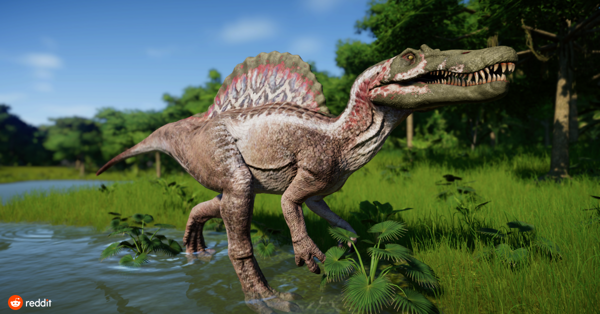 spinosaurus jw alive