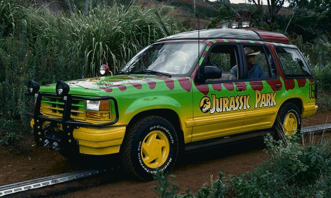 CITY SERIES MOC-25912 Jurassic Park-Tour Vehicle (Ford Explorer) by Miro MOCBRICKLAND