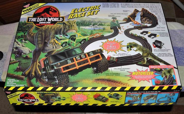 The Lost World Electric Racing Set Juric Park Wiki Fandom The Lost World Electric Racing Set