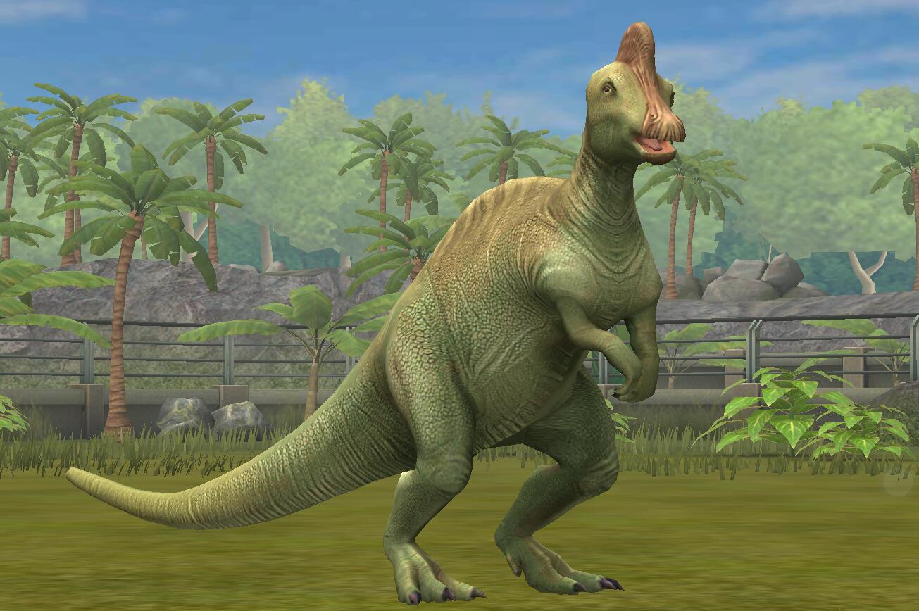 jurassic world the game corythosaurus