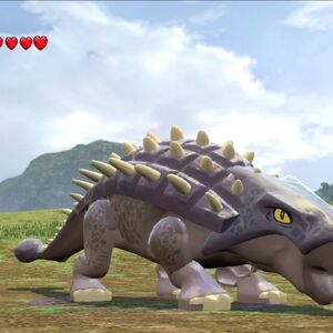 lego jurassic world ankylosaurus