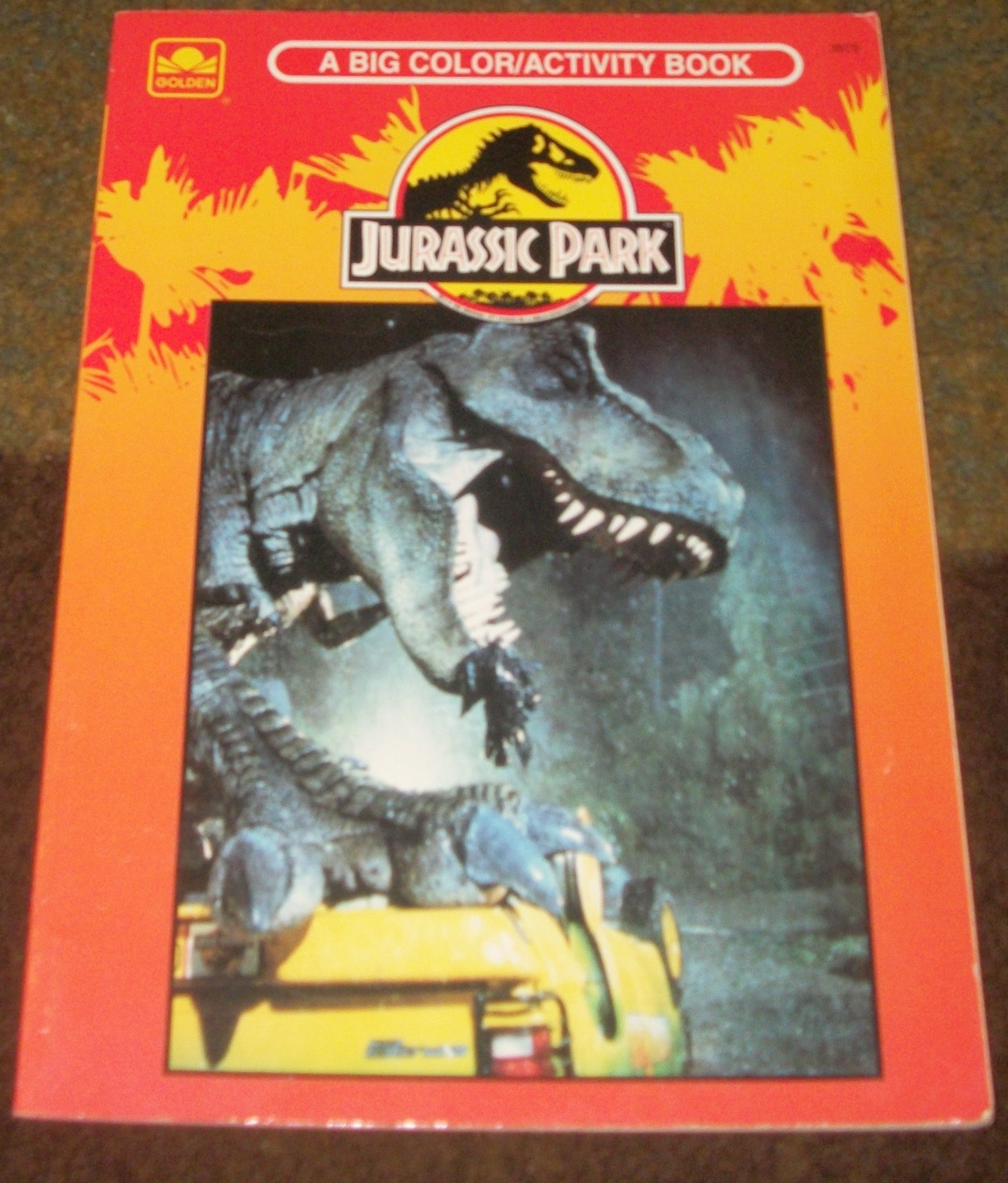 Jurassic Park A Big Color Activity Book