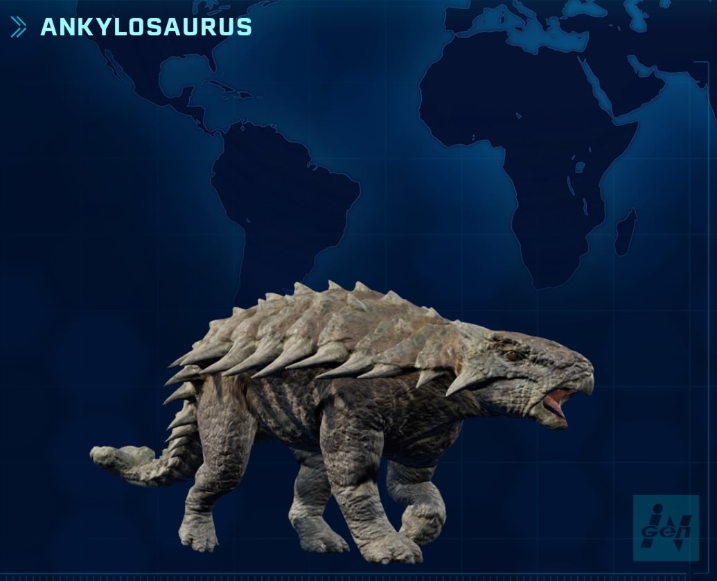 new ankylosaurus