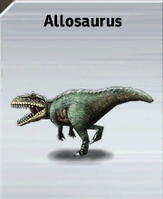 allosaurus in jurassic park