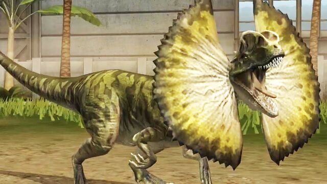 dilophosaurus dinosaur that spits