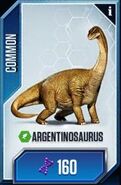 jurassic world alive argentinosaurus