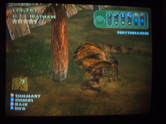 jurassic world the game corythosaurus