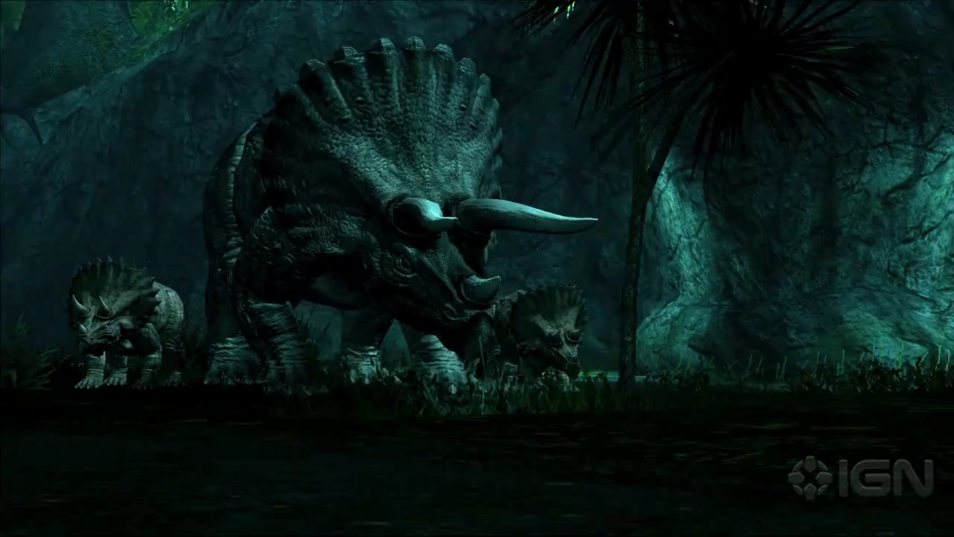 image mother and baby triceratops jpg jurassic park wiki