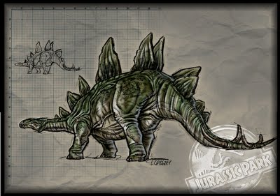Stegosaurus art