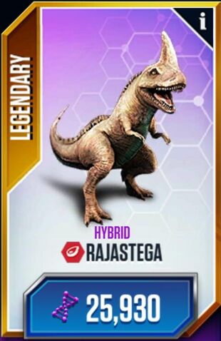 Rajastega | Jurassic Park wiki | FANDOM powered by Wikia