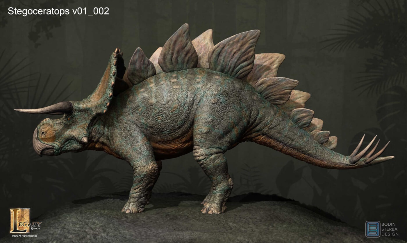stegoceratops jurassic world evolution