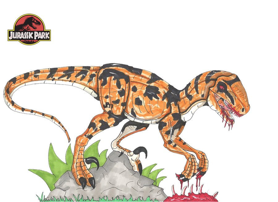 Image Jp Toys Utahraptor By Hellraptor D4q8i13 Jurassic Park Wiki Fandom Powered By Wikia 