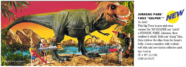 jurassic park 2 toys