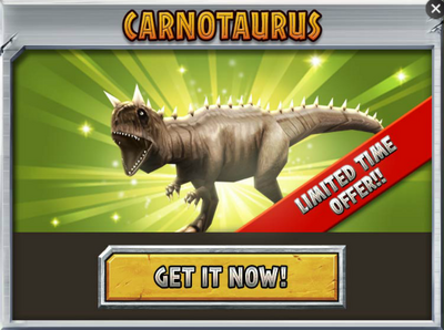 Carnotaurus Promo
