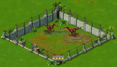 jurassic park builder velociraptor
