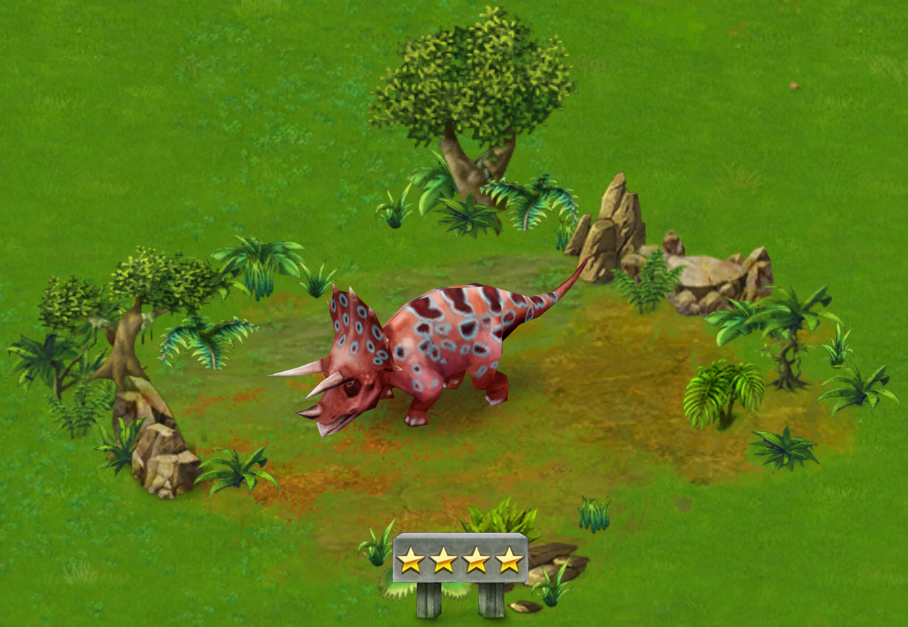 jurassic park the game triceratops