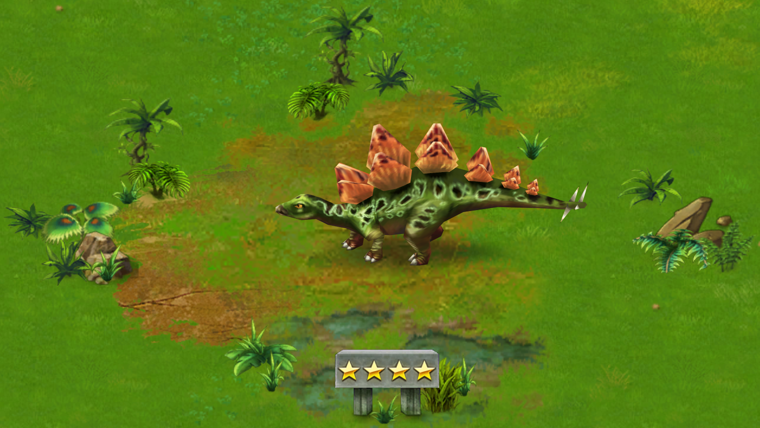 jurassic park builder stegosaurus